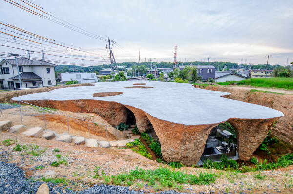 Erdhaus in Japan von junya.ishigami+associates