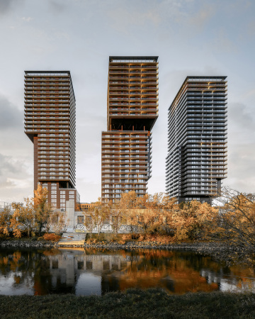 Wohnhochhuser in Wien von Henke Schreieck Architekten