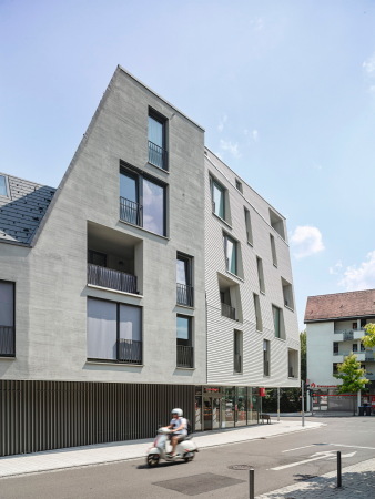 Haus Liselotte - Wohnungsbau f�r Pflegekr�fte in Ostfildern-Ruit von Kauffmann Theilig & Partner   (Stuttgart), Bauherr: Erich und Liselotte Gradmann-Stiftung
