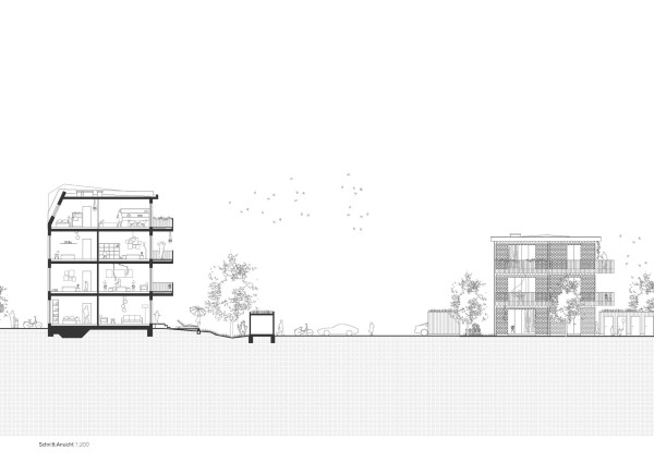 Massivholzhuser in Neuruppin von Praeger Richter (Berlin), Bauherr: Baugruppe Ausbauhaus Neuruppin