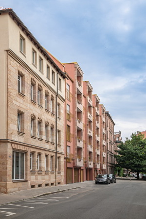 Wohnen an der Werderstra�e in N�rnberg von Hild und K, Bauherr: Schultheiss Wohnbau