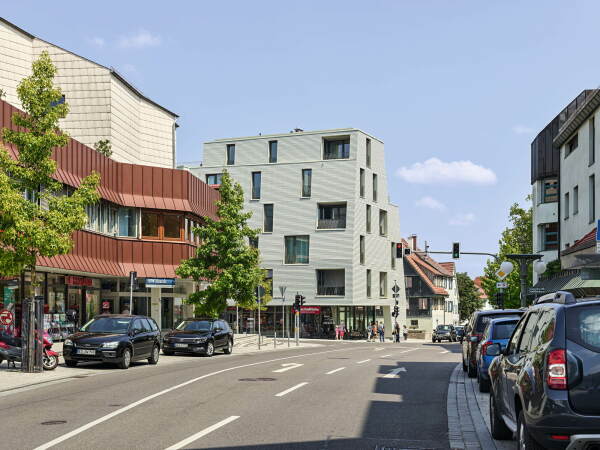 Haus Liselotte - Wohnungsbau f�r Pflegekr�fte in Ostfildern-Ruit von Kauffmann Theilig & Partner   (Stuttgart), Bauherr: Erich und Liselotte Gradmann-Stiftung