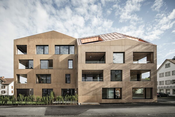 Mehrfamilienhaus M44 in Dornbirn, �sterreich von Baumschlager Hutter Partners (Dornbirn), Bauherr: raumvier projektentwicklung