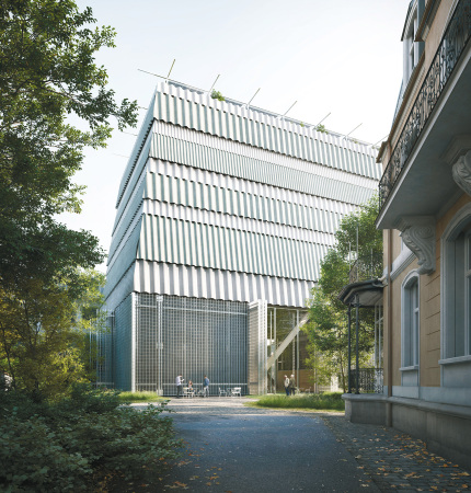 Christ & Gantenbein: Neubau im Nordhof des Musik-Akademie