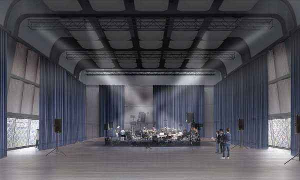 Diener & Diener Architekten: Salle Modulable