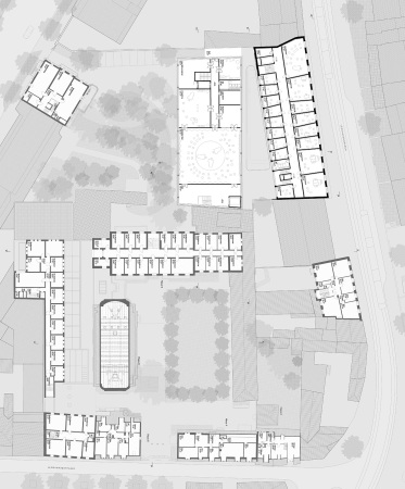 Diener & Diener Architekten: Grundriss 2. Obergeschoss