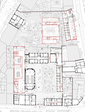 Christ & Gantenbein: Grundriss Erdgeschoss