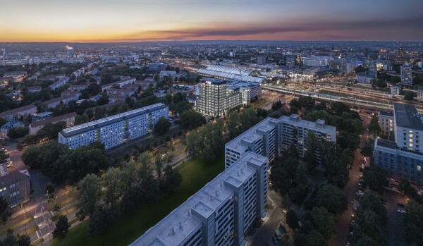 Firmenzentrale in Dresden von gmp
