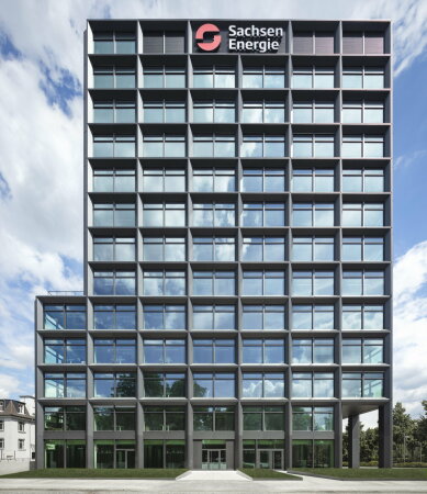 Firmenzentrale in Dresden von gmp