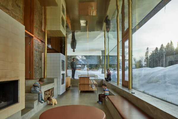 Wochenendhaus von Mj�lk architekti in Polubny