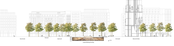 2. Preis: MONO Architekten mit Planorama Landschaftsarchitektur