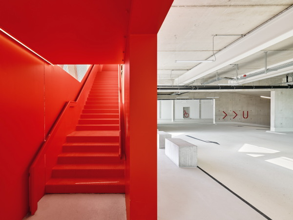 Parkhaus mit Energiezentrale von asp Architekten