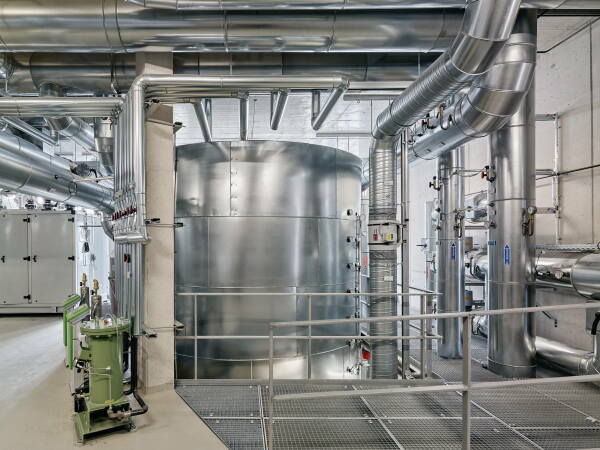 Parkhaus mit Energiezentrale von asp Architekten