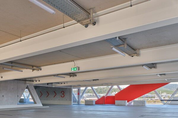 Parkhaus mit Energiezentrale von asp Architekten