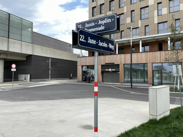 In der Seestadt Aspern tragen die Straßen Frauennamen.