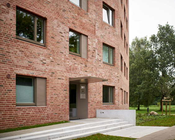 Kiwittsmoor-Park Neubau eines Wohngebäudes mit 19 Wohneinheiten von tun-architektur und architekturbüro j. h. haase