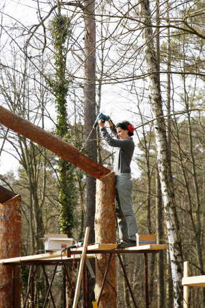 Temporre Museumserweiterung von ConstructLab in Berlin