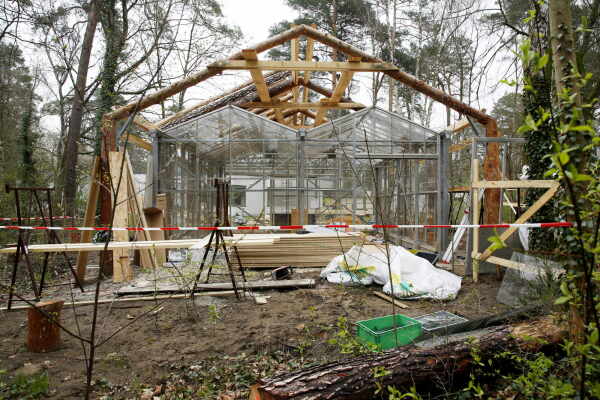 Temporre Museumserweiterung von ConstructLab in Berlin