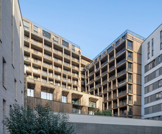 Wohn- und Gewerbebau von Atelier Architecture Vincent Parreira