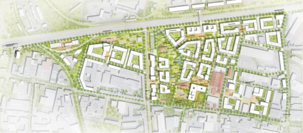 Anerkennung: kister scheithauer gross mit Rainer Schmidt Landschaftsarchitekten