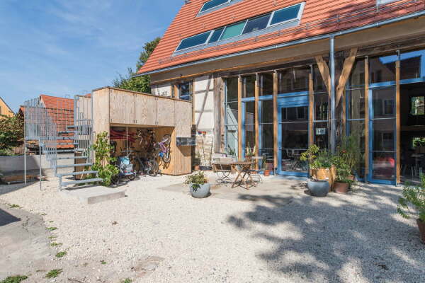 Ein 3. Preis Nachhaltiger Wohnungsbau: Baugemeinschaft Scheune in Tbingen von Architekturbro Manderscheid