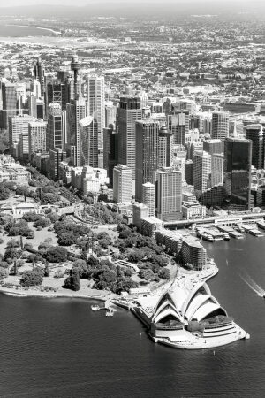 Bestandsgebude AMP Centre Tower von Peddle, Thorp & Walker, 1976