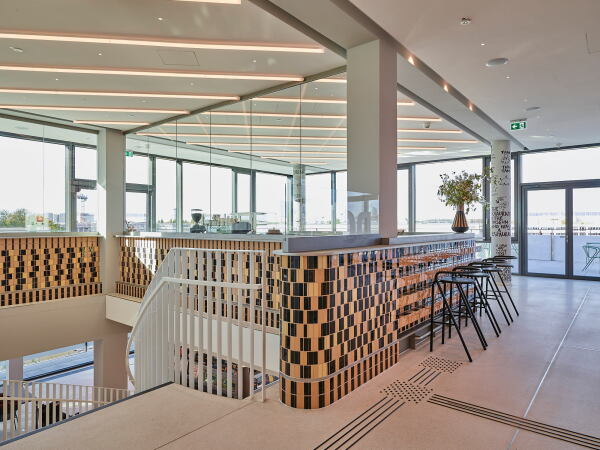 Gastrobereich im neuen Minsk