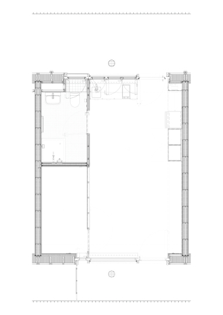 Grundriss einer Wohneinheit