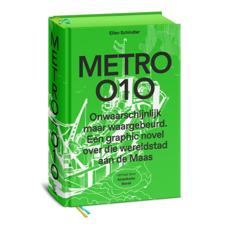 Buchpublikation Metro 010, das 2023 an Schler*innen in Rotterdam verteilt wird