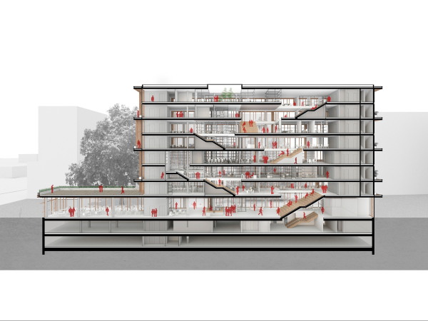 Lngsschnitt Perspektive