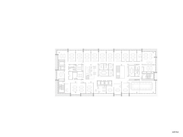 Grundriss 6. Obergechoss