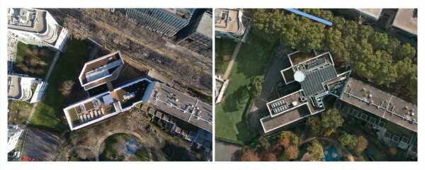 Links nach dem Umbau, rechts vor dem Umbau