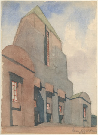 ohne Titel, 1913 (Studentenzeichnung)