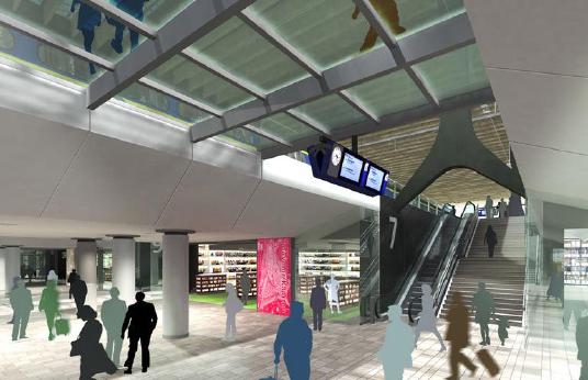 Neue Entwrfe fr Rotterdamer Hauptbahnhof vorgestellt