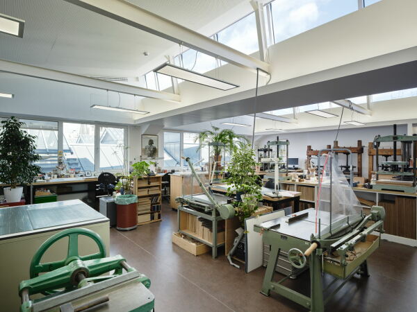 Atelier im Dachbereich