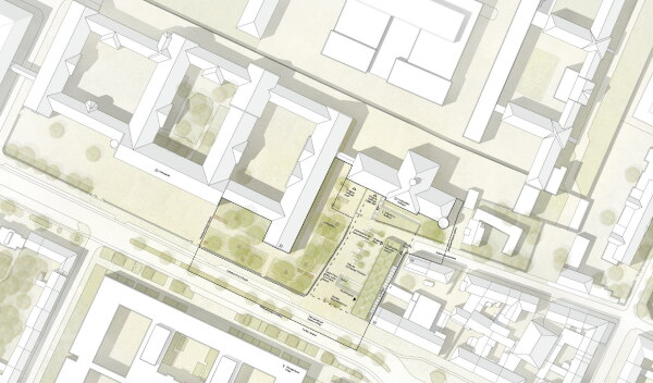 1. Preis: Benter Architektur mit Henningsen Landschaftsarchitekten