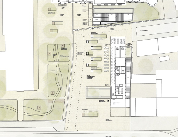 1. Preis: Benter Architektur mit Henningsen Landschaftsarchitekten