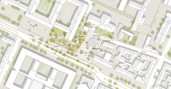 2. Preis: Sebastian Brunke Architekt mit SI Landschaftsarchitektur ZT