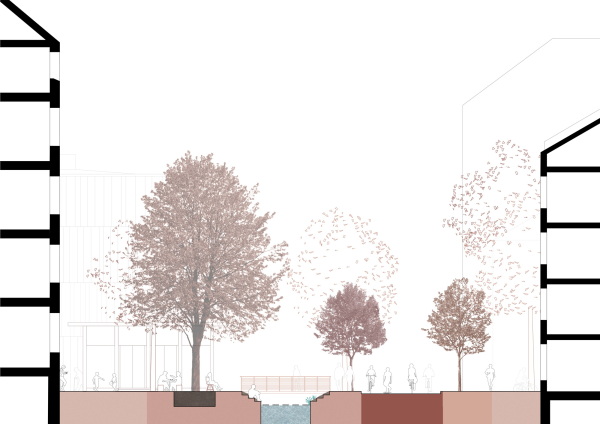 M�gliche Neugestaltung der Blumenstra�e in München