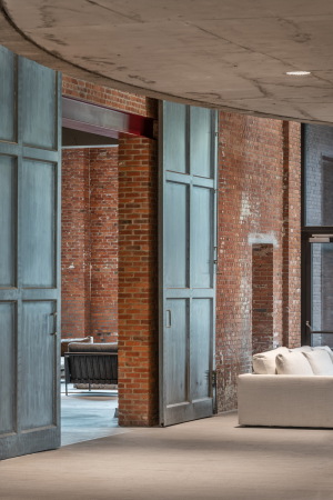 Umnutzung zum Showroom in Aalst von Objekt Architecten