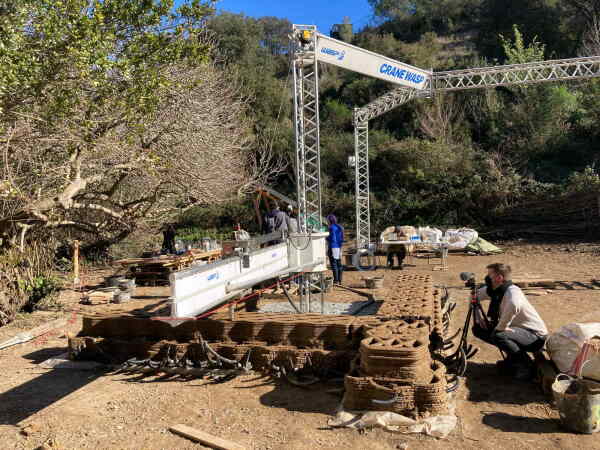 3D-Druck eines Erd-Prototypen mit WASP-Drucker