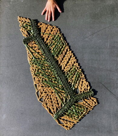 3D-gedruckter Prototyp aus Knochenleim