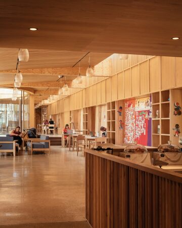 Bibliotheksanbau in London von Studio Weave