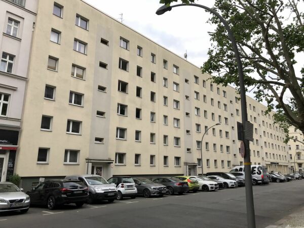 Bezahlbarer Wohnraum an der Habersaathstraße in Berlin soll Luxuswohnungen weichen