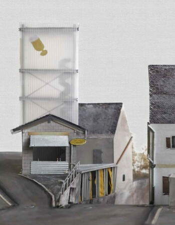 Dorf im Detail  Modell aus dem Zu klein-Seminar des Fachgebiets Entwerfen und Industrielle Methoden der Hochbaukonstruktion der TU Darmstadt