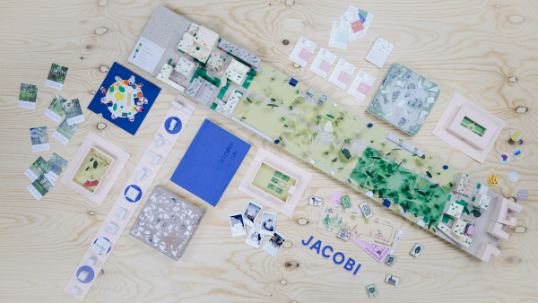 Wie knnen wir Friedhfe vielfltig gestalten, wie gehen wir mit ehemaligen Friedhofsflchen um, und wie knnen wir dort aktuelle urbane Themen umsetzen?  Bausteine des Projekts Hortopie Jacobi von Team Dis+Ko aus Berlin