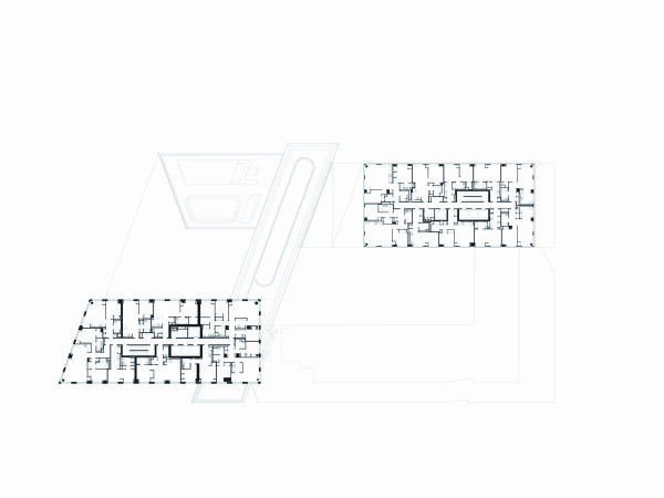 Grundriss 20. Obergeschoss