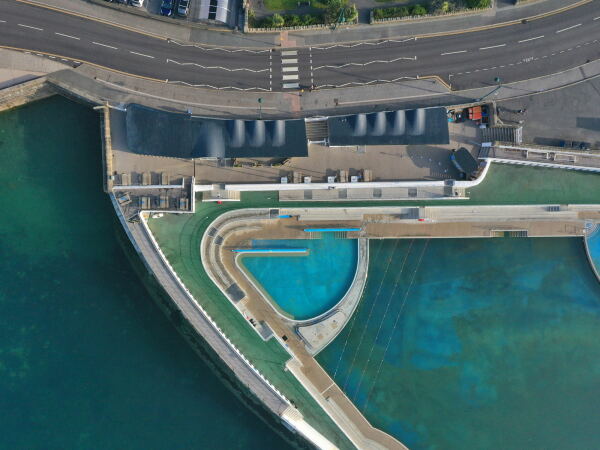 Freibad in Penzance von ScottWhitbyStudio