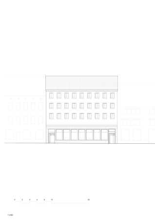 Ansicht Fassade Schlosstrasse