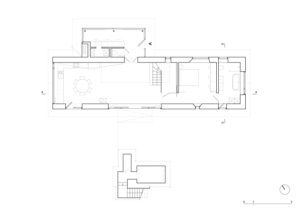 Erdgeschoss mit Garage
